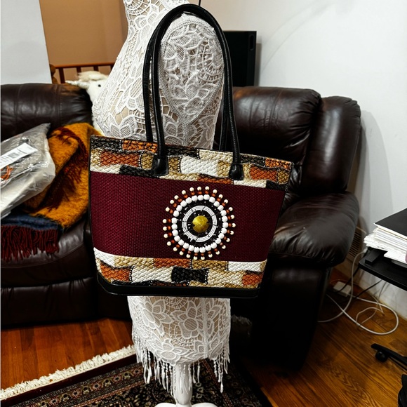 Artesian tote purchased in Lagos, Nigeria. New, never used, no tags - Picture 2 of 6